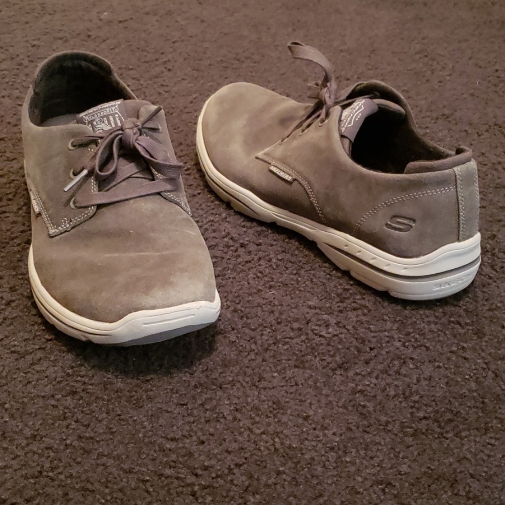 Grey sneakers